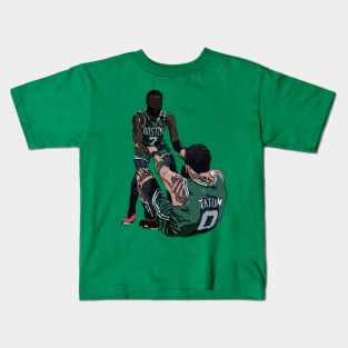 Jaylen Brown & Jayson Tatum Sketch Kids T-Shirt